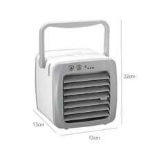 Portable Mini AC Air Conditioner Personal Cooling Fans Bedroom Air Cooler Fan - White - View 10