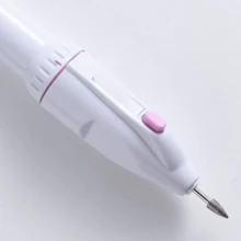 Manicure Professional Electric Nail Cutter Nail File Set Pedicure with 5 Grinding Heads - Pink - View 4