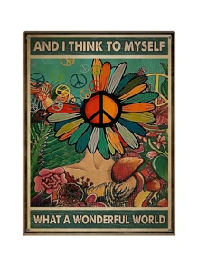 Vintage Metal Tin Sign & Aluminum Sign Board For Home Coffee Wall Decoration 12*8in - Multicolor - View 1