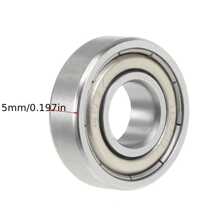 696zz深溝球軸承雙屏蔽696-zz 697zz 698zz 699zz,6mm X 15mm X 5mm碳鋼軸承(4入組) - 銀色 - 查看 6