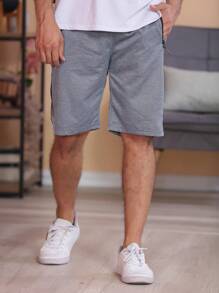 Men Shorts - Màu xám đen - Xem 5