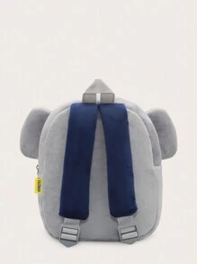 1pc Cartoon Animal Plush Backpack, Lion, Giraffe, Unicorn Design For 2-4 Years Old Boys & Girls