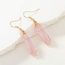 1對古董風法式鈷藍水晶舞會耳環,適用於女性 - 藍色水滴水晶 - 查看 14