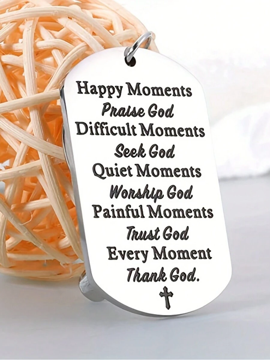 1個洗禮禮物,適合男士、女士、朋友、生日、畢業、兒子、女兒、情人節和復活節,並有經文