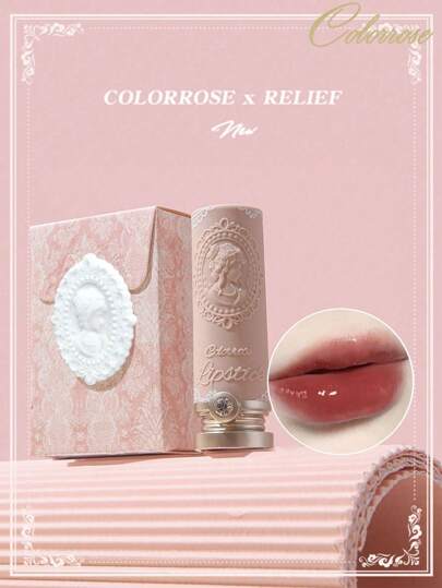 COLORROSE 哑光亮泽唇膏，超显色唇膏，高显色度唇膏，滋润奶油配方，栗棕色