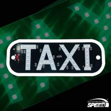 Letrero Taxi-libre Led Ventosas C/conector De Encendedor Bsp - Verde - Ver 4