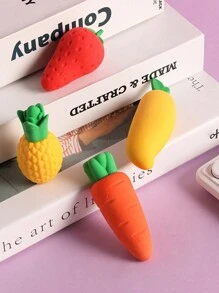 1 Pieza Borrador Gigante Con Forma De Fruta - Multicolor - Ver 8