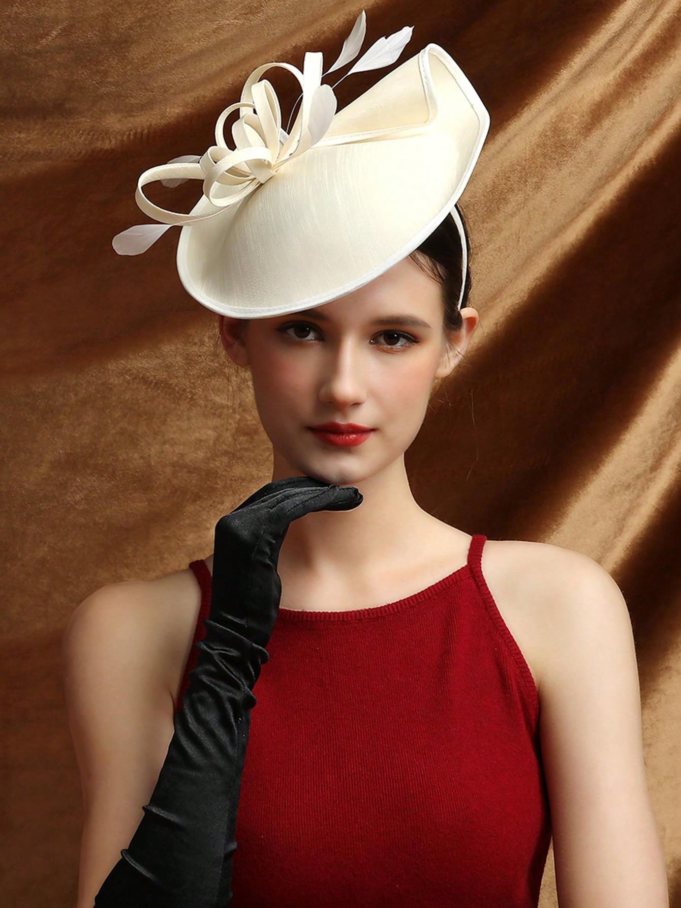 Fascinator Hat Cocktail Tea Party Fascinator Headband Vintage Kentucky