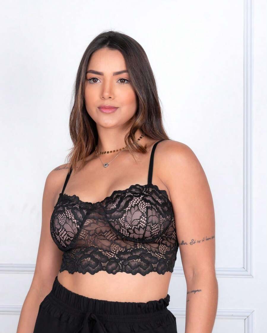 Women Tops - Black - View 1