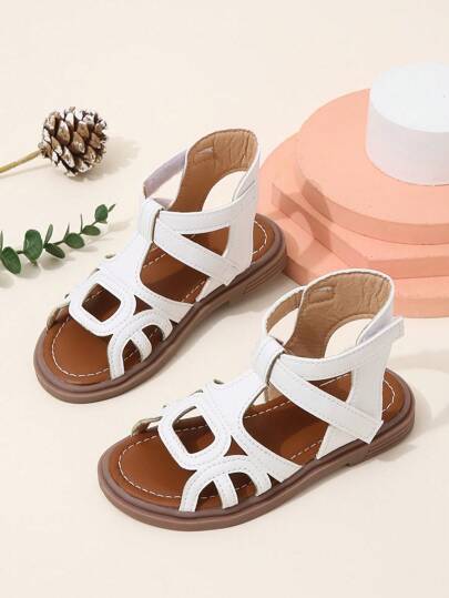 2803 编织软底休闲镂空凉鞋