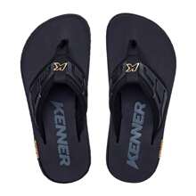 Kenner Men Flip Flops & Slides - màu đen - Xem 4