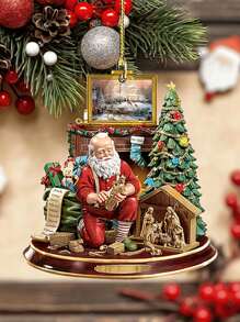 聖誕節alex掛飾,適用於汽車、花園、聖誕樹,2d平面掛飾 - 彩色 - 查看 1