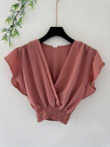 Women Tops - 粉色 - 查看 1