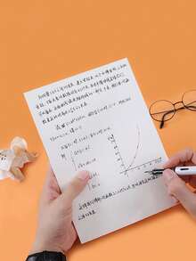 1 件草稿笔记本、素描本、账簿、采购簿、家庭作业和考试用品，适用于办公和学习 - 彩色 - 查看 3