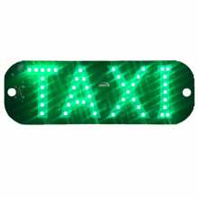 Letrero Taxi-libre Led Ventosas C/conector De Encendedor Bsp - Verde - Ver 1