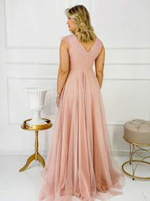 Women Prom & Evening Dresses - 乾枯玫瑰色 - 查看 4