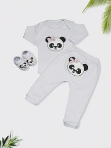 Baby Girls Sets - Vitt - Visa 2