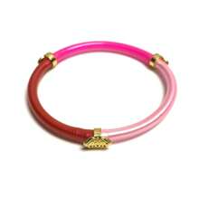 Lắc tay - vàng hồng đen tím - Xem 3