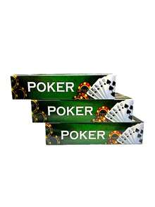 Baraja de Poker Plastico Americana - Blanco - Ver 2