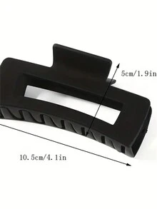 3入組實色女士髮夾,適用於粗髮,防滑啞光面,完美適合髮型和配飾 - 彩色 - 查看 7