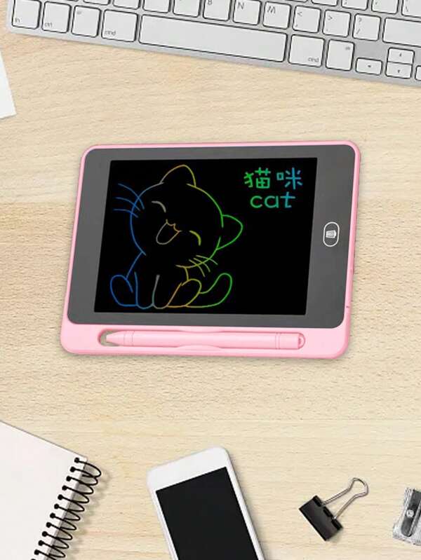 Tablette Dessin LCD GUYUCOM 21,6 Cm - Ardoise Numérique Enfants - Verrouillage écran - Stylets Inclus
