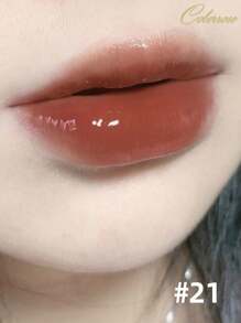 COLORROSE Matte & Glossy Lipstick, Super Glossy Lipstick, High Pigment Lipstick, Moisturizing Creamy Formula, Milky Gelato Shade - 21少女奶凍 - 查看 4