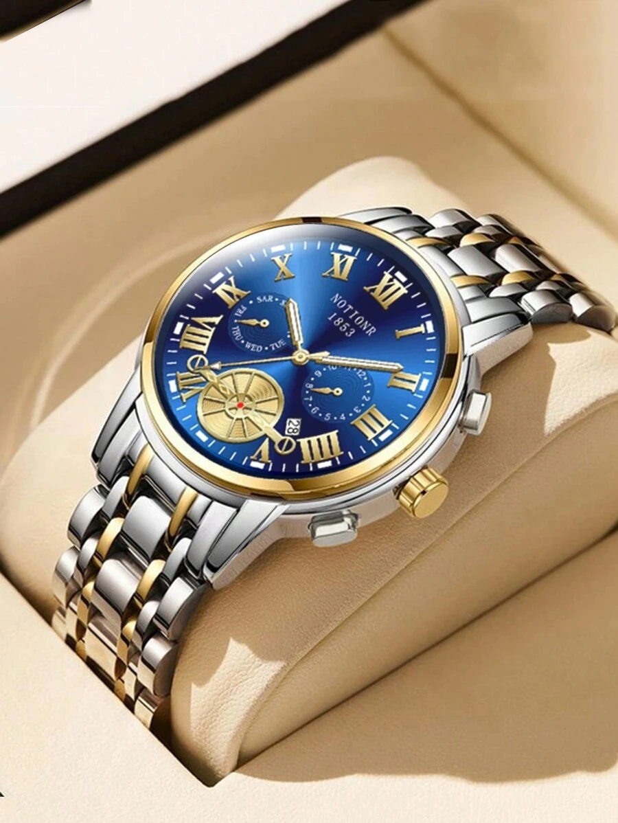NOTIONR Notionr Men's Business Stainless Steel Quartz Watch for Sale ...