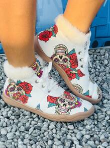 Women's Winter Fashion Warm Furry Boots