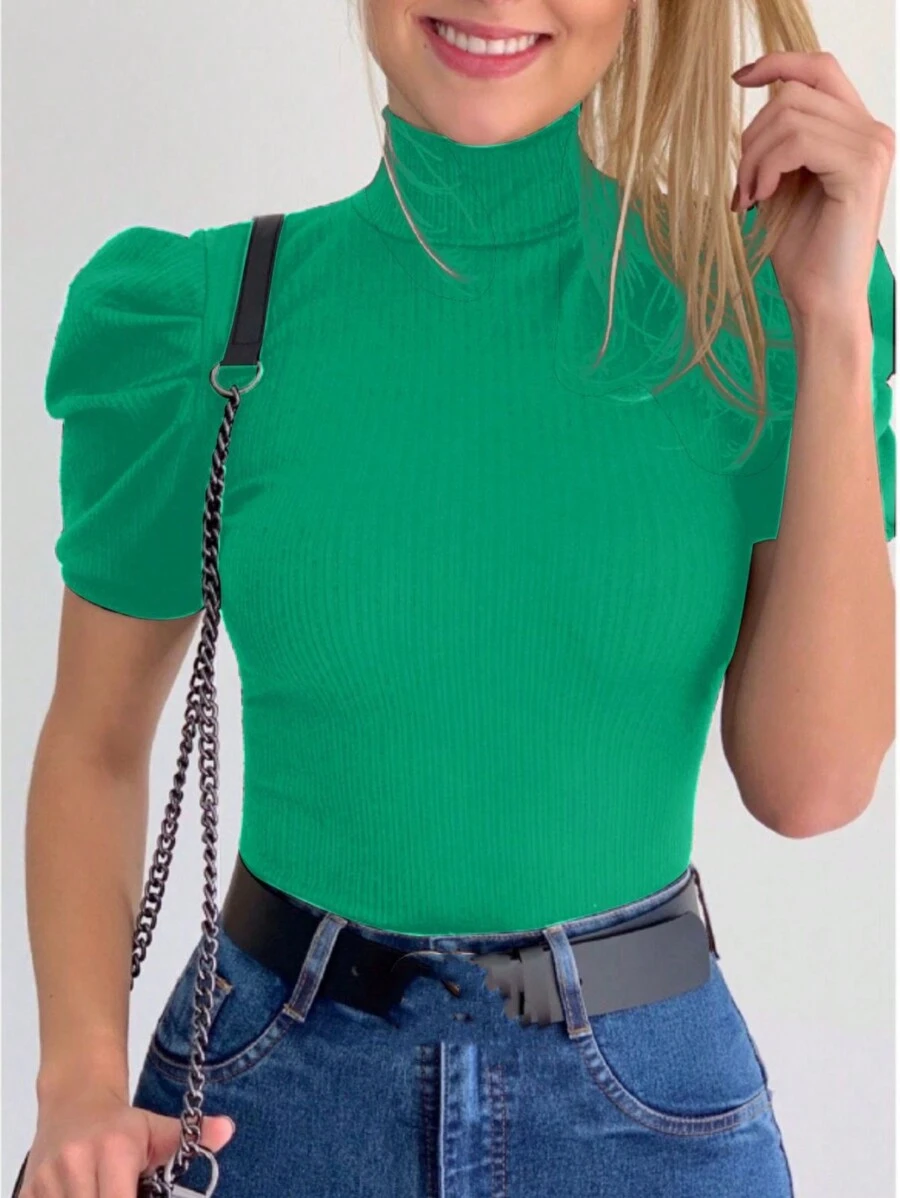 Women Tops - Green - View 1