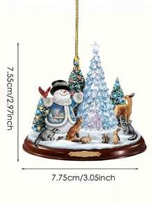 Alek 装饰挂饰，适用于汽车、庭院、树木、2d 平面装饰，完美礼物、家居装饰、房间装饰、墙壁装饰