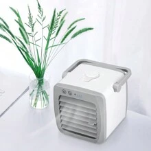 Portable Mini AC Air Conditioner Personal Cooling Fans Bedroom Air Cooler Fan - White - View 9