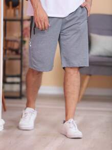 Men Shorts - 深灰色 - 查看 5