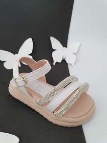 Kids Flat Sandals - 白色 - 查看 2