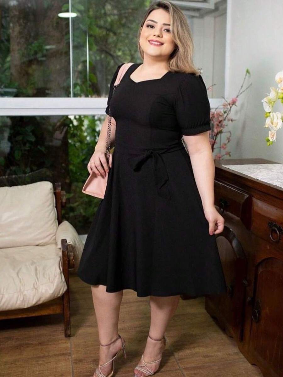 Women Dresses - 黑色 - 查看 1