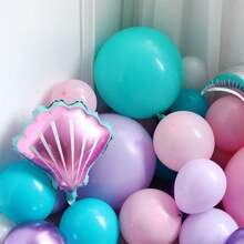 NiuN Decoración De Globos Con Temática De Sirena - Rosa - Ver 3