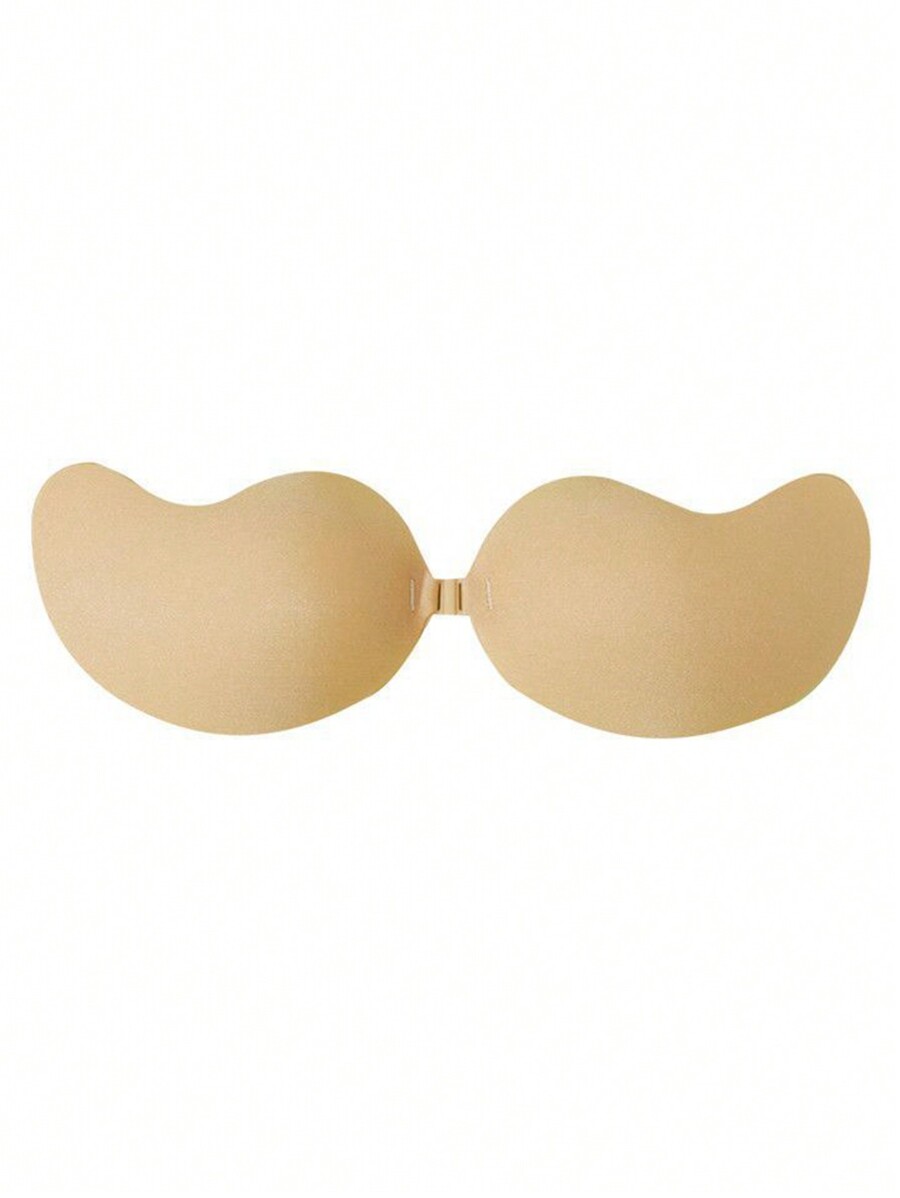 1pc Highend Silicone Stickon Bra With Cleavageenhancing & Lift, For Wedding Dress, Strapless