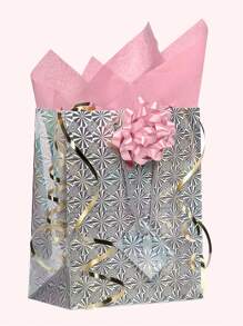 10入組悉尼紙製包裝鮮花複印紙粉紅色薄紙26x20英寸粉色包裝紙適用於婚禮、生日、diy項目、聖誕禮品包裝、手工藝品裝飾 - 粉色 - 查看 4