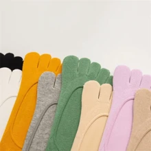 Women's Toe Socks No Show  Five Finger Socks - Multicolor - View 5