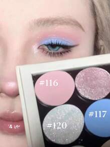 JOOCYEE 單支眼影 M117 天鵝湖 持久霧面妝效 奶油般滑順質感 高顯色不結塊 - M117天鵝湖 - 查看 3