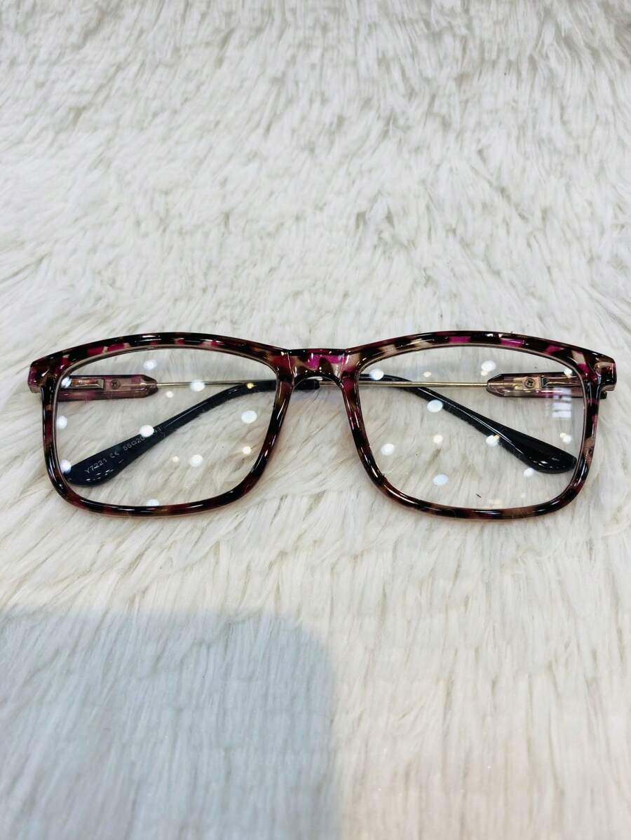 Women's Eyeglass Frames - 紅白色 - 查看 1
