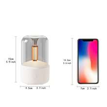 燭光燈香氣機器,120ml精油擴散器,專業寒冷空氣香薰擴散器,汽車關閉香薰機不附帶水 - 米色 - 查看 2