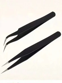 1 Set/2pcs Clip Fresh And Simple Bullet Journal Tool, Photo Sticker Nail Art Diy Tool Back To School