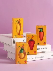 1 Pieza Borrador Gigante Con Forma De Fruta - Multicolor - Ver 3