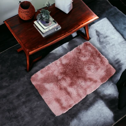 Alformbra decorativa, tapete afelpado