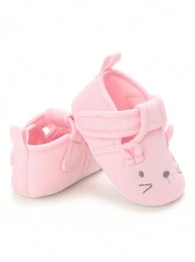 Cute & Comfortable Lightweight Soft Bottom Infant Toddler Shoes - Pink - View 3