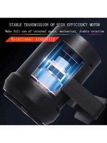 Proyector de Copos De Nieve Navidad Navideños Lampara Proyección Led Patrón de Nieve Luces Decorativas Iluminación Navideña Pared Para Interior Exterior Fiestas Con Soporte - Negro - Ver 6