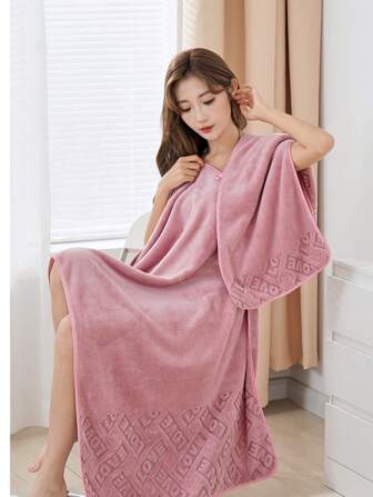 1 st. rosa badhandduk med bokstaven LOVE-mönster, polyesterfiber rektangulär förstoring 80*160 cm eller tvätta ansiktet och torka händerna liten handduk 34*75 cm, lämplig för män och kvinnor par, familj vuxna tillgänglig i alla årstider, snabbtorkande, absorberande, mjuk, lämplig för badrum, hotell, gym, festival, fest, pool, strand heminredning badrumsinredning tillbaka till skolan för skönhetssalong hem badrum dusch handdukar för skönhetssalong, hotellsport, heminredning, handduk, hudvård badhandduksark