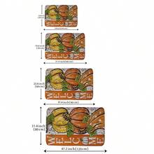 1 件装欢迎标语门垫地毯，现代卡通吸水防滑垫，圣诞老人小地毯，适合圣诞节装饰，适用于客厅、卧室、室内入口和圣诞节假期，多种风格选择