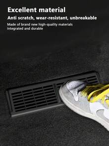 2 件黑色 Abs 車出風口蓋適用於 Tesla Model Y/model 3,出風口保護網罩內裝改裝零件 - 黑色 - 查看 4