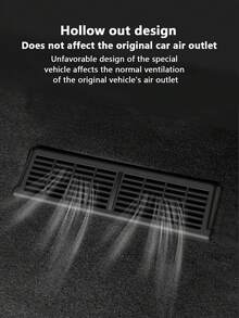 2 件黑色 Abs 車出風口蓋適用於 Tesla Model Y/model 3,出風口保護網罩內裝改裝零件 - 黑色 - 查看 5